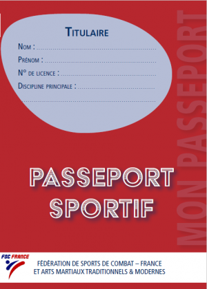 PASSEPORT SPORTIF - RÉSERVÉ À UN CLUB AFFILIÉ FSC : 15 €
